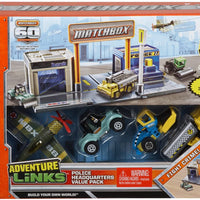 Matchbox -60th Anniversary Adventure Links Playset y Vehicle Giftset