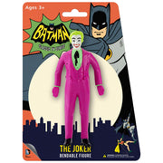 NJ Croce Batman Classic TV Series The Joker Bendable Figure