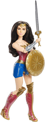 Mattel DC Wonder Woman Shield Block Doll, 12