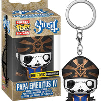 GHOST Band - Papa Emeritus IV POP! HT Exclusive Pocket Keychain