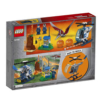 LEGO Juniors Jurassic World - Pteranodon Escape Park Costruzioni