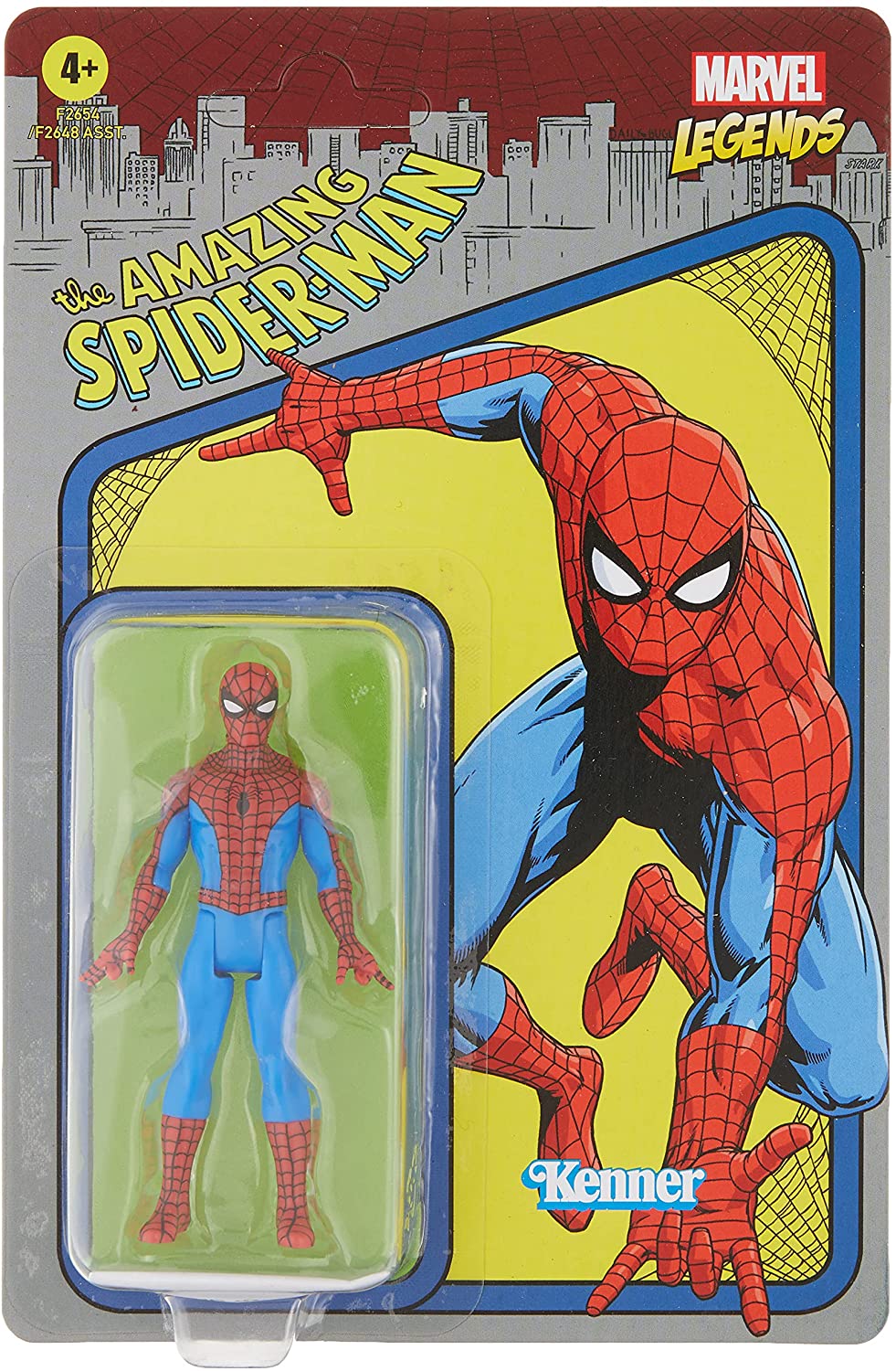 Marvel Comics - Marvel Legends The Amazing Spider-Man 3.75" Figura de acción de Hasbro 