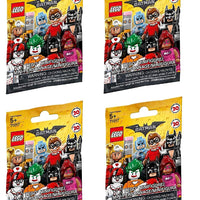 LEGO, The LEGO Batman Movie Minifigures Bundle of 4 (71017) Styles May Vary