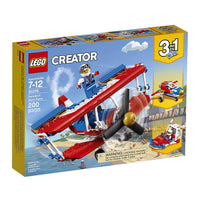 LEGO Creator 3in1 Daredevil Stunt Plane 31076 Building Kit (200 Piece)