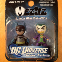 DC Universe - Batman & The Joker Mini Mez-itz Vinyl Figure 2-pack by Mezco Toyz