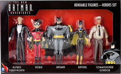 DC Comics - The New Batman Adventures Bendables Poseable Boxed Set