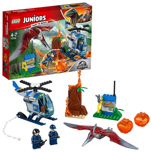 LEGO Juniors Jurassic World - Pteranodon Escape Park Costruzioni
