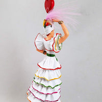 I Love Lucy - Lucy Rumba with Feather Accent Ornament by Kurt Adler Inc.