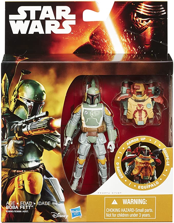 Star Wars - The Empire Strikes Back Desert Mission Armor BOBA FETT Figura de acción 