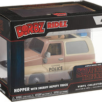 Stranger Things -  Hopper with Sheriff Deputy Truck Vinyl Dorbz Ridez