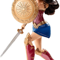 Mattel DC Wonder Woman Shield Block Doll, 12"