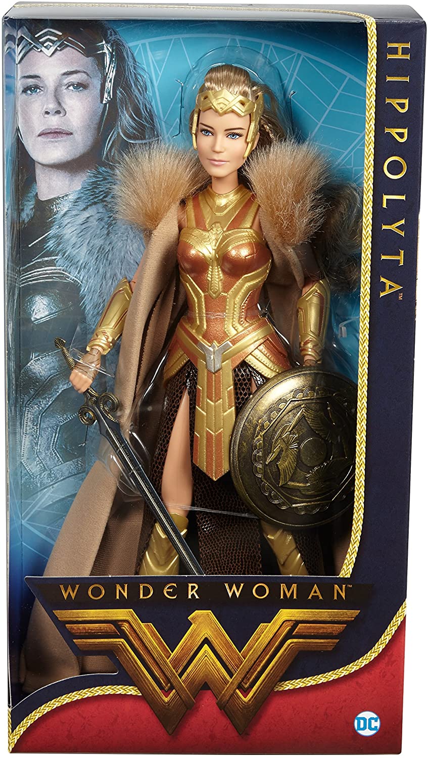 Barbie Wonder Woman Queen Hippolyta Collector Barbie Doll A