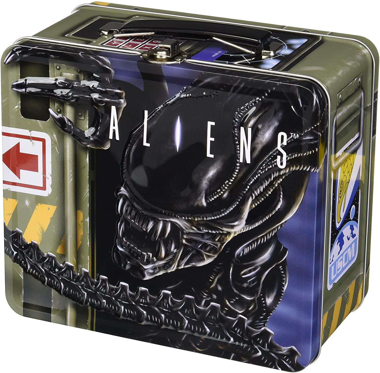 Aliens - Colonel Marines Retro Style Metal Lunch Box by Diamond Select