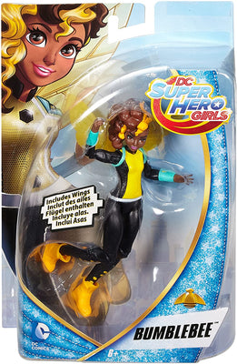 Super Hero Girls - Figura de acción de DC Bumblebee de 6 pulgadas de Mattel 