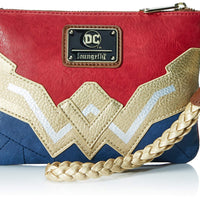 Loungefly Wonder Woman Faux Leather Wristlet Wallet