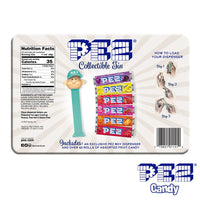 PEZ - Lata de regalo Candy Nostalgia (dispensador exclusivo + más de 40 recambios PEZ) de PEZ
