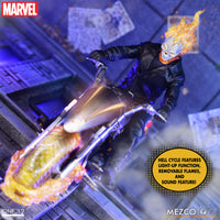 Ghost Rider - Ghost Rider One: 12 Collective The 6.5" Action Figure &amp; Hell Cycle Set de Mezco Toyz
