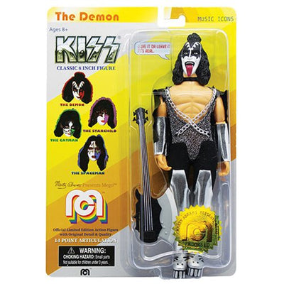 Kiss - Figura de acción de Gene Simmons The Demon de MEGO