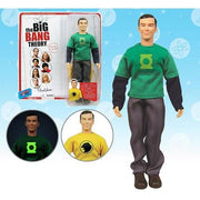 Big Bang Theory - Sheldon Green Lantern/Hawkman T Shirt Figura de acción de 8 pulgadas