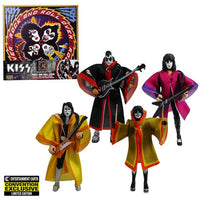 KISS Band - Rock and Roll Over 3 3/4" Caja de figuras de acción Convención Exclusiva de Bif Bang Pow! 
