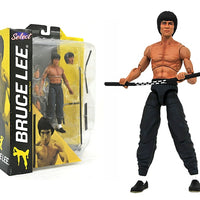 Bruce Lee - Figura de acción sin camisa de Diamond Select 