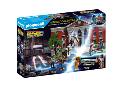 Back to The Future - Marty McFly and Dr. Emmett Brown by Playmobil - A & D  Products NY Corp. Cool Toy Den