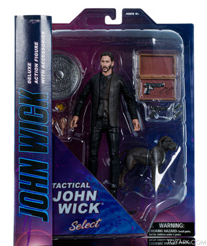 John Wick Movies - JOHN WICK VHS Figura de acción en caja - SDCC 2022 Previews Exclusive by Diamond Select 