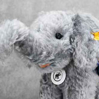 STEIFF  - Little Elephant 140th Anniversary 8.5" MOHAIR Plush by STEIFF