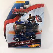 Marvel - Avengers Age of Ultron Capitán América Die-Cast Car Hot Wheels de Mattel 