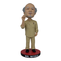 Karate Kid - Mr. Miyagi Bobble Head de Icon Heroes 