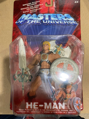 Figura de acción Masters of the Universe MOTU - HE-MAN de Mattel