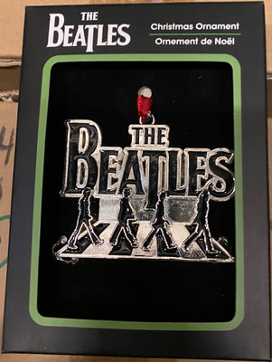 Beatles - Abbey Road Silver Ornament by Kurt Adler Inc.