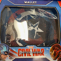 Marvel Comics - Cartera plegable de lona Capitán América Civil War 
