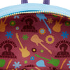 Jimi Hendrix - Psychedelic Glow Landscape Zip Mini Backpack by LOUNGEFLY SALE