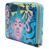 Jimi Hendrix - Psychedelic Glow Landscape Zip Around Wallet by LOUNGEFLY