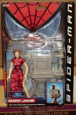 Spider-Man Movie - Mary Jane (versión metálica brillante) Figura de acción de Toy Biz
