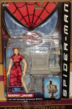 Spider-Man Movie - Mary Jane (versión metálica brillante) Figura de acción de Toy Biz