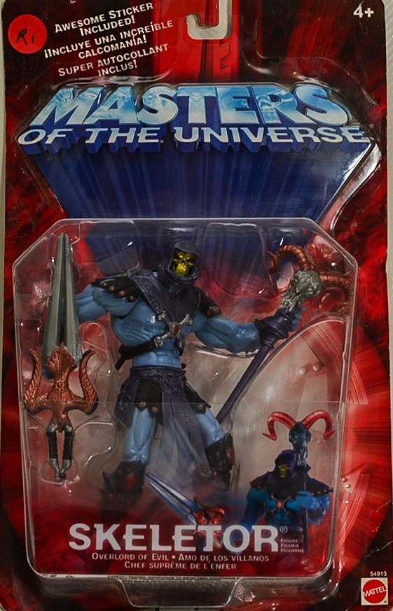 Masters of the Universe MOTU - Figura de acción variante azul SKELETOR de Mattel