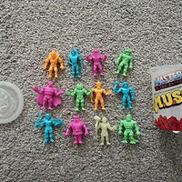 Masters of the Universe MOTU - M.U.S.C.L.E. Trash Can Mini- Figures Set by SUPER 7 SALE