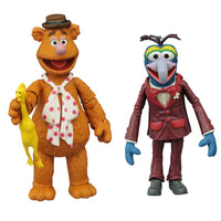 Muppets - Best of Series 1 - Juego de figuras de acción de Gonzo y Fozzie de Diamond Select