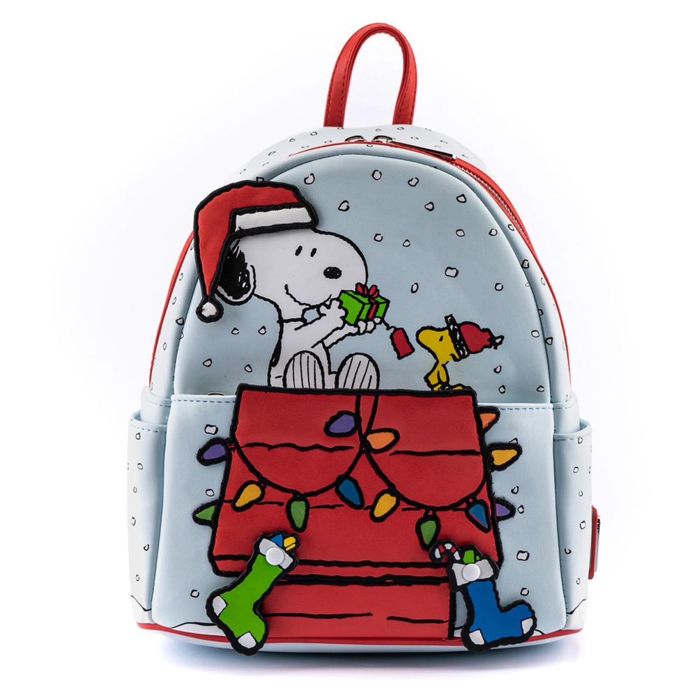 Peanuts - Snoopy & Woodstock Glow in the Dark (GITD) Backpack Bag by LOUNGEFLY