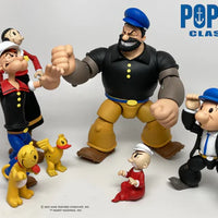 POPEYE - Popeye Classics Wave 1 Complete Set 4-pc Action Figure Set by Boss Fight Studio Studio