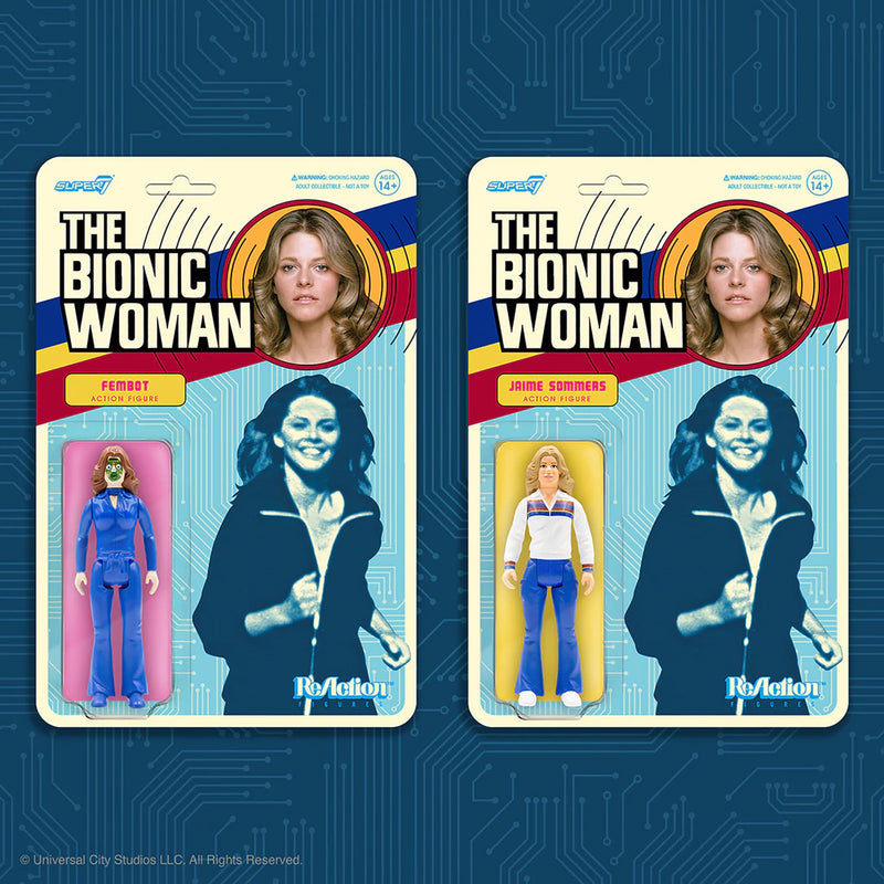 Bionic Woman Jaime Sommers 3 3/4-Inch ReAction Figure