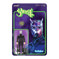 GHOST Band - Papa Emeritus Nihil, Prequelle Ghoul & Ghoulette & Meliora Ghoul Set of 4 pieces Reaction Figures by Super 7