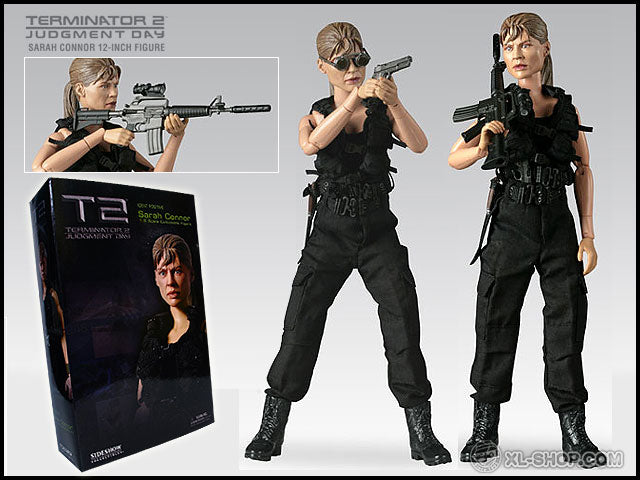 Terminator 2 - Sarah Connor 12 Collectible Boxed Action Figure by Sideshow  Collectibles - A & D Products NY Corp. Cool Toy Den