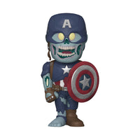 Anything Goes  - ZOMBIE Captain America Vinyl Figure in SODA Can by Funko