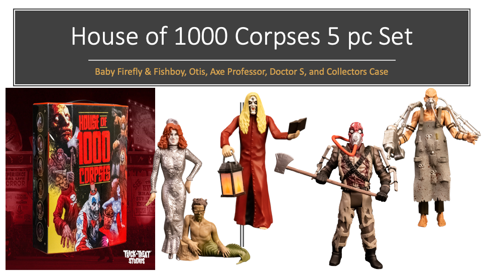 House of 1000 2024 corpses action figures