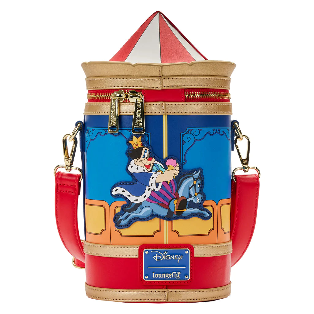 Brave Little Tailor - Mickey and Minnie Mouse Carousel Crossbody Bag by Loungefly