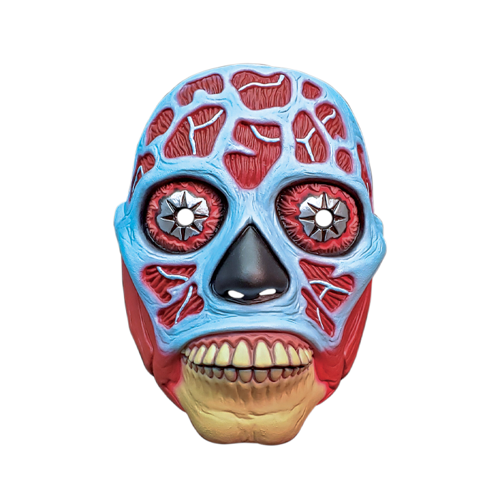 They Live - Male Alien Injection Face MASK by Trick or Treat Studios