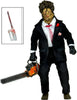 Texas Chainsaw Massacre 2 - LEATHERFACE Figura de acción vestida de 8' de NECA